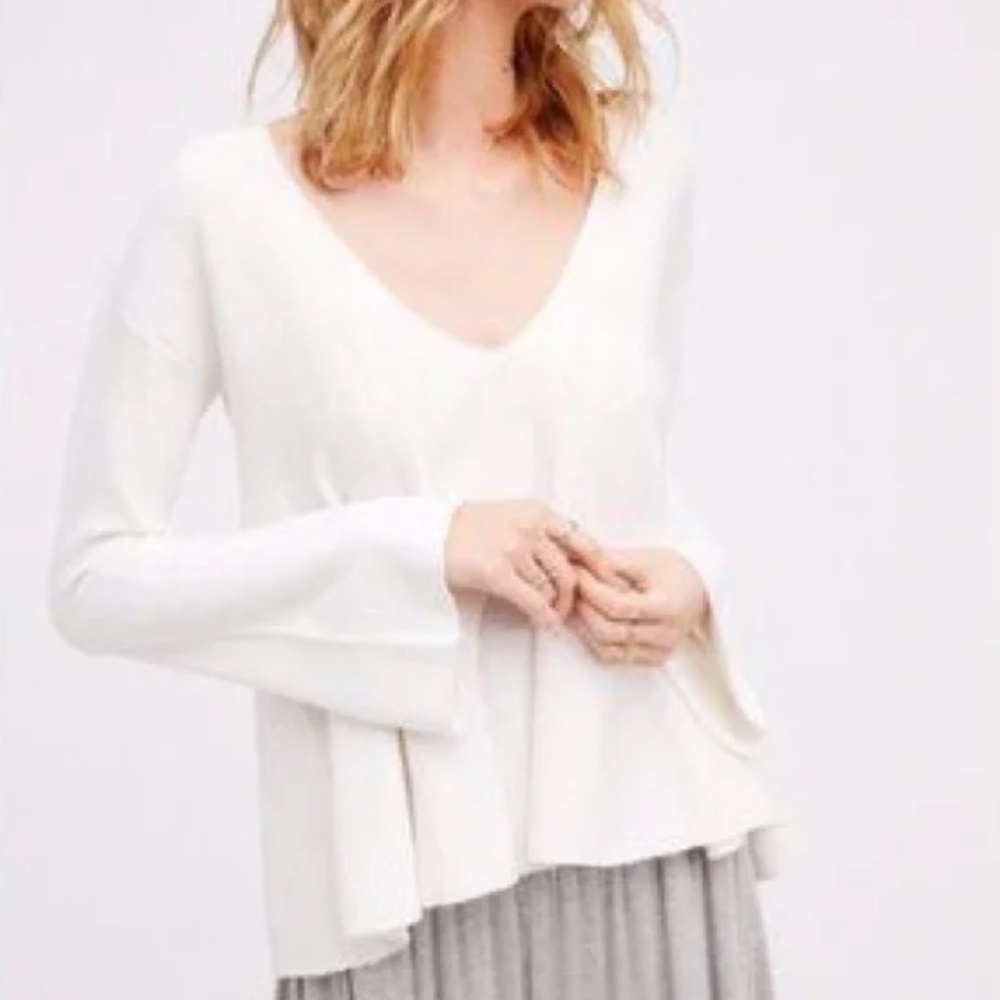 Free People Sundae Pullover Sweater sz Large